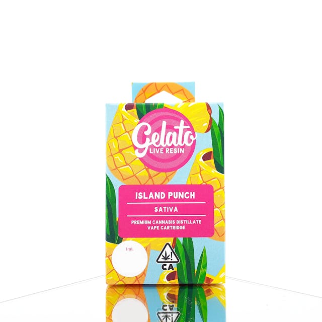 Photograph of product: Island Punch Live Resin Cartridge (1g) - 