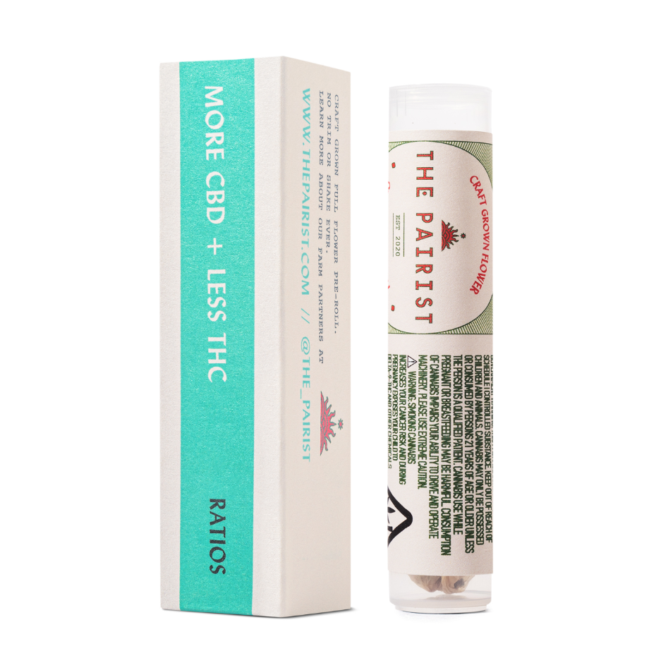 Photograph of product: Chemberry 20:1 CBD:TH-oui 1g PREROLL - The Pairist