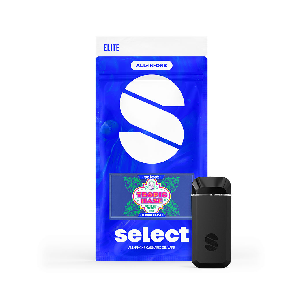 Photograph of product: Select | Terpologist Tropic Haze | 2G Disposable Vape