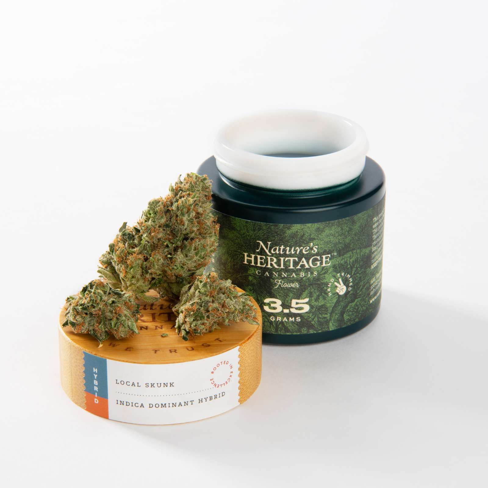 Photograph of product: Local Skunk Flower | 3.5g - Nature's Heritage