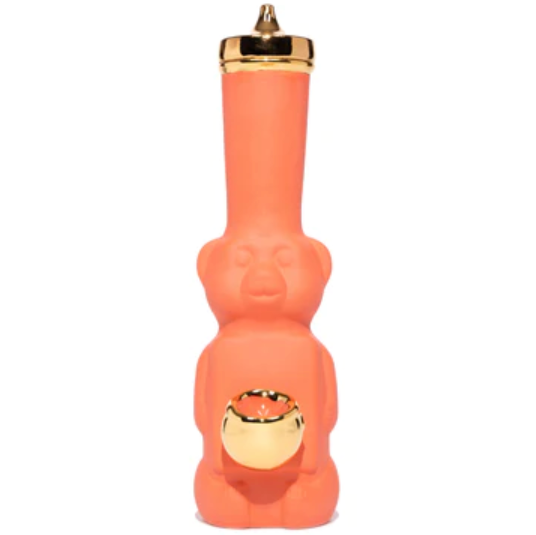 Photograph of product: Ceramic Honey Bear Bubbler - Artist; Candy Relics