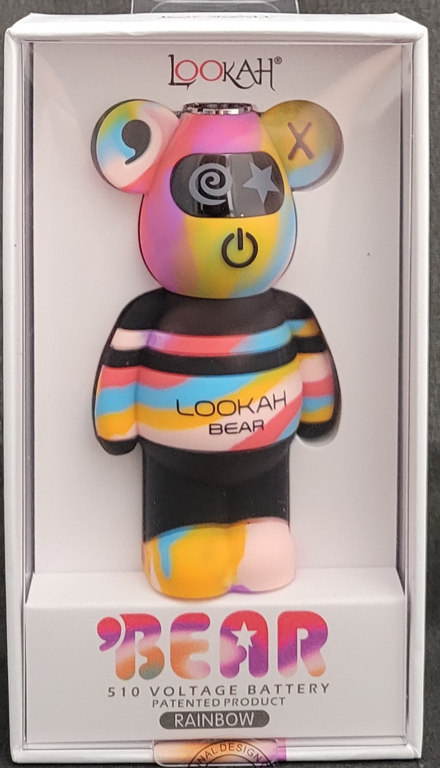Photograph of product: Tie Dye Bear Battery