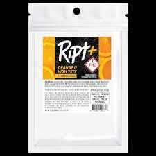 Photograph of product: RIPT Orange U High Yet? 1:1:1 CBD:CBC:TH-oui Gummies