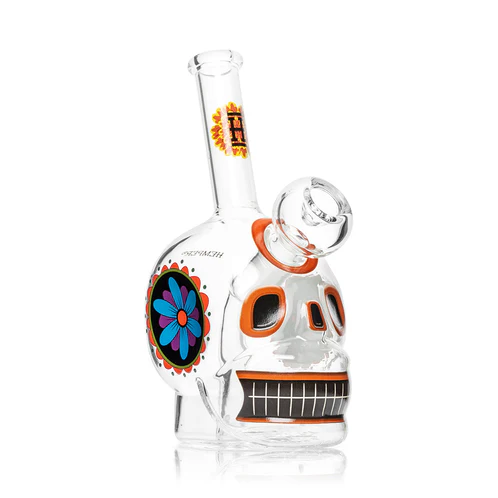 Photograph of product: HEMPER - Dia De Los Muertos Bong 6.1"