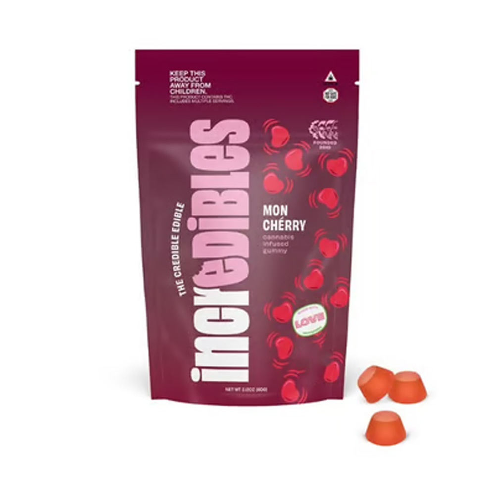 Photograph of product: Incredibles Gummies - TH-oui Sour Cherry Tart - 10pk