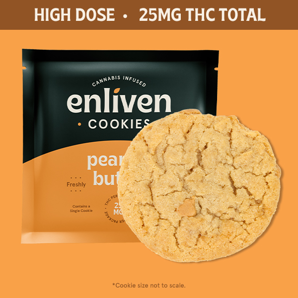 Photograph of product: Peanut Butter Cookie | 25mg