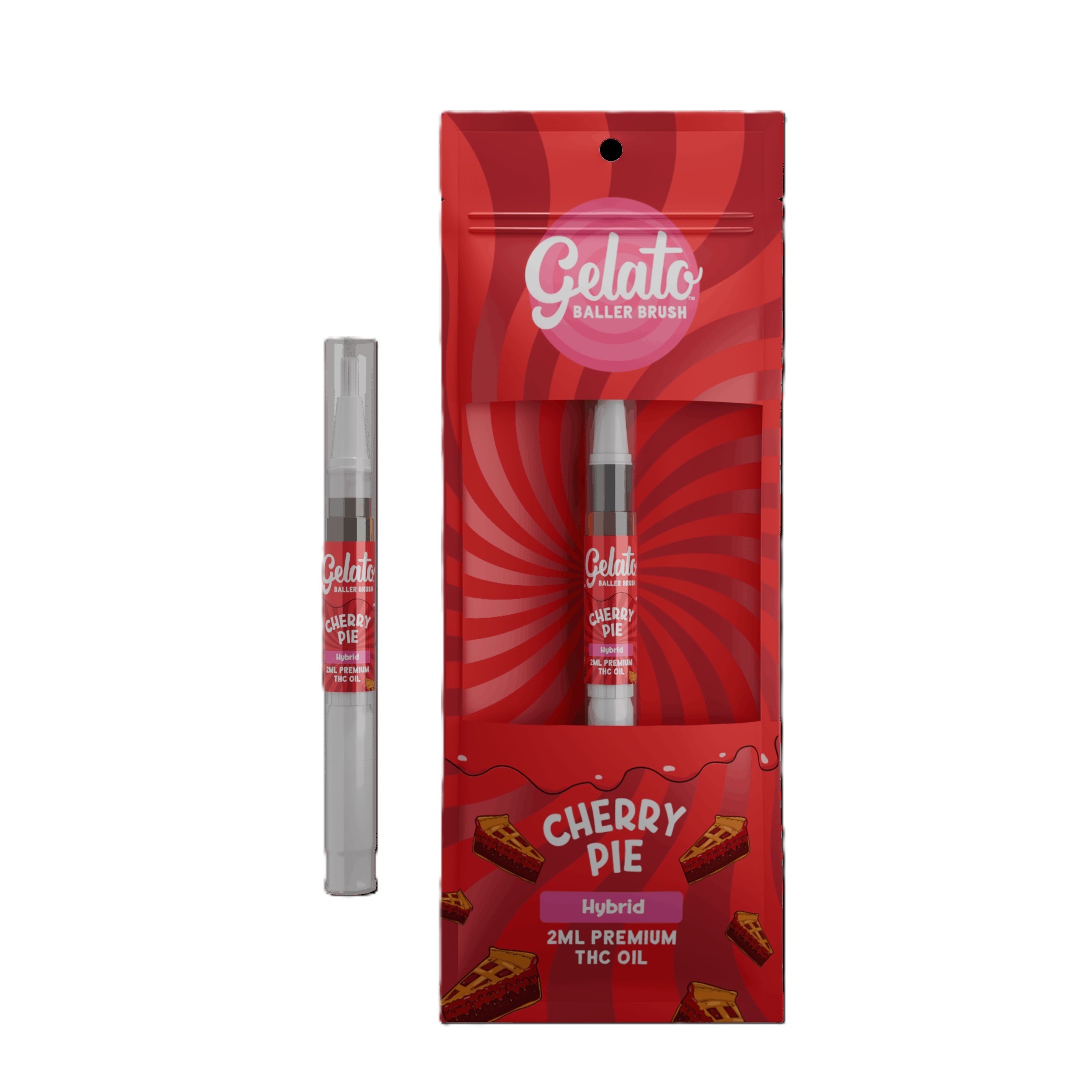 Photograph of product: Gelato Baller Brush 2g - Cherry Pie