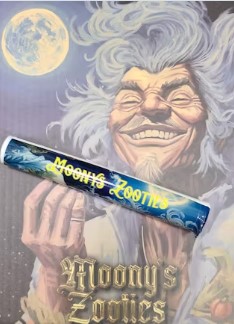 Photograph of product: Moony's Zooties | White Widow | Hybrid | 2x0.5g pre-rolls