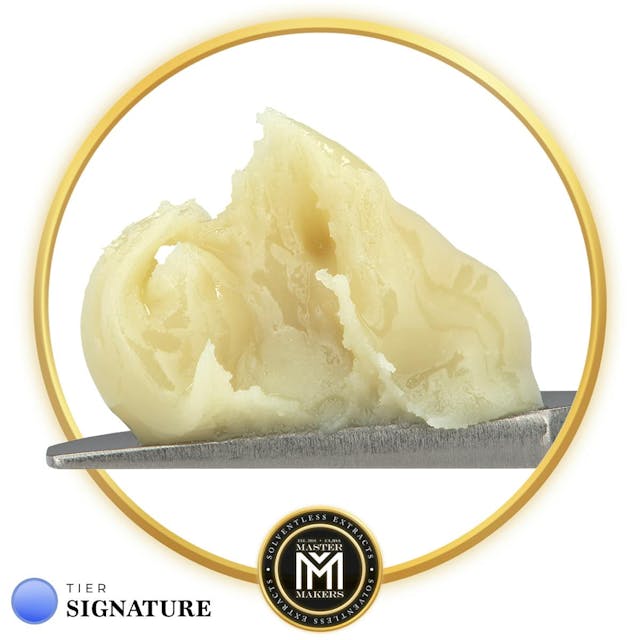 Photograph of product: Master Makers: Guava Papaya Signature Cold Cure Live Rosin - 1g - 
