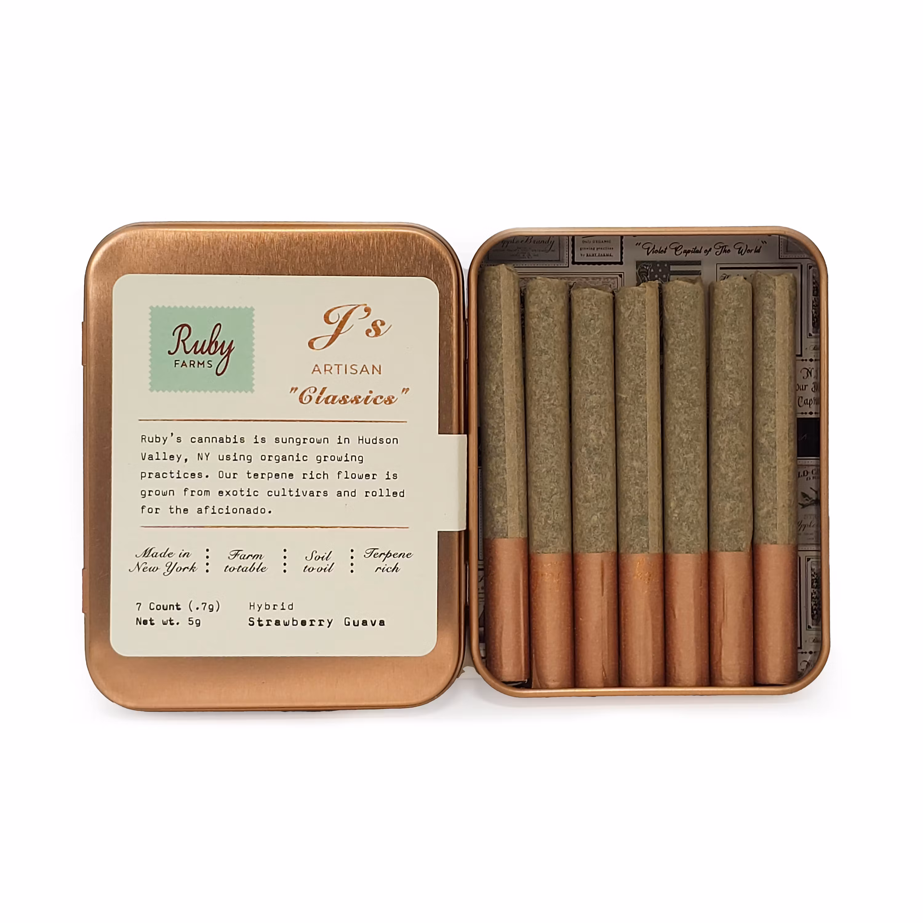 Photograph of product: Strawberry Guava "Classics" (7) Pre-rolls