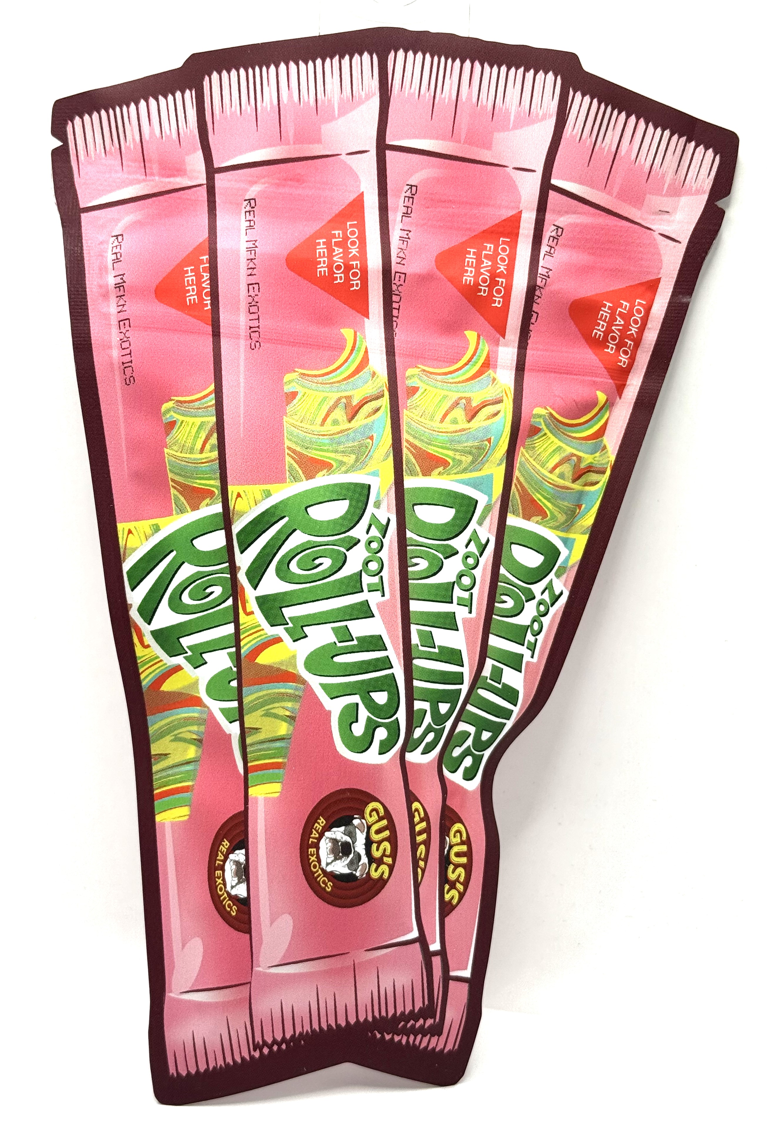 Photograph of product: Gus's Exotics | Zoot Roll Ups | 3.5g Bag