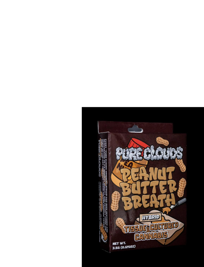 Photograph of product: Pure Clouds 3.5g Pre Pack | Peanut Butter Breathe - Hybrid