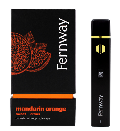 Photograph of product: Fernway - Mandarin Orange 2g Disposable