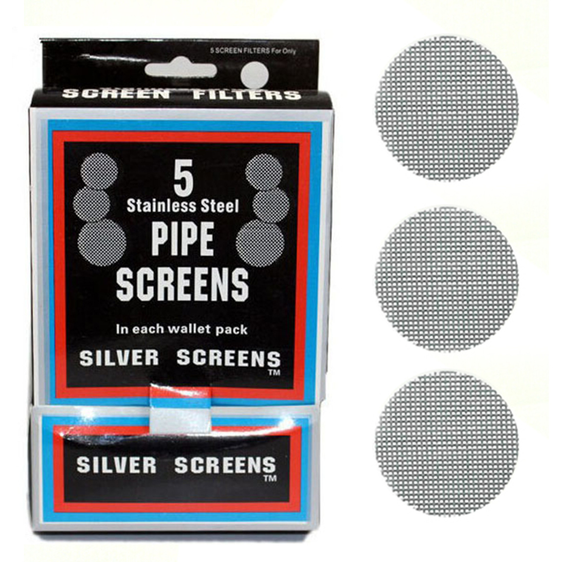 Photograph of product: Pipe Screens Silver
