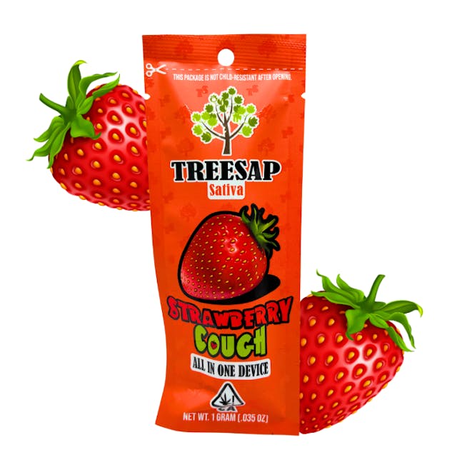 Photograph of product: TreeSap - All In One (SAT) - Strawberry Cough - 