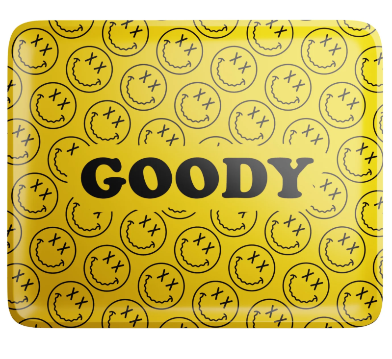 Photograph of product: Hemper Goody Rolling Tray Yellow - Large