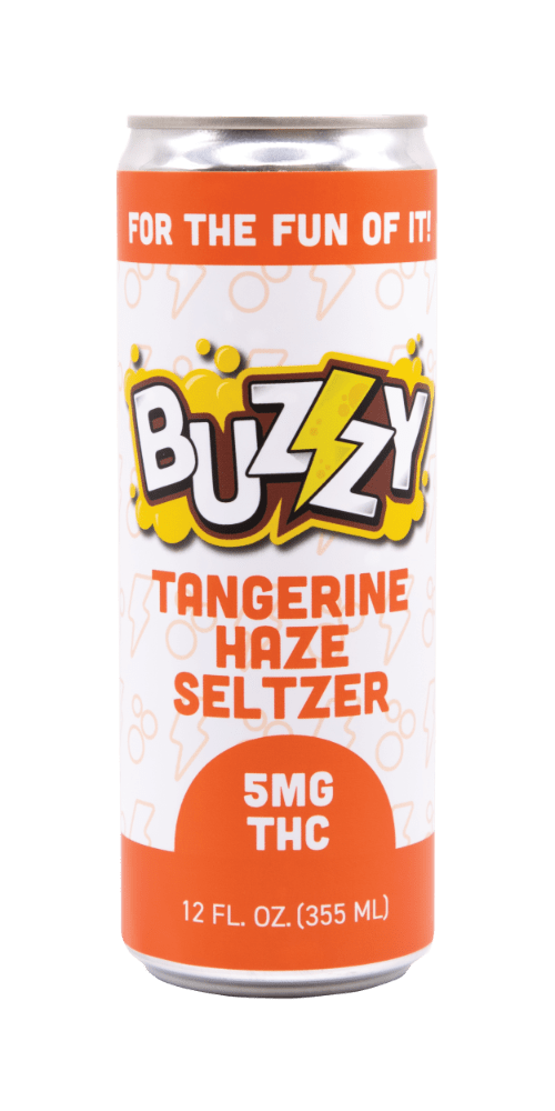Photograph of product: Tangerine Haze Seltzer | Hybrid | 12oz. each | Sugar Free