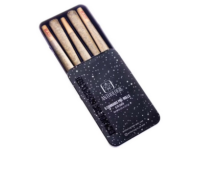 Photograph of product: Purple Milk .5g Pre-Roll 5-Pack