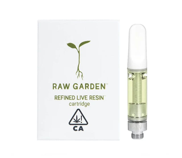 Photograph of product: Raw Garden Orange Runtz 1.0g Vape Cart, - 