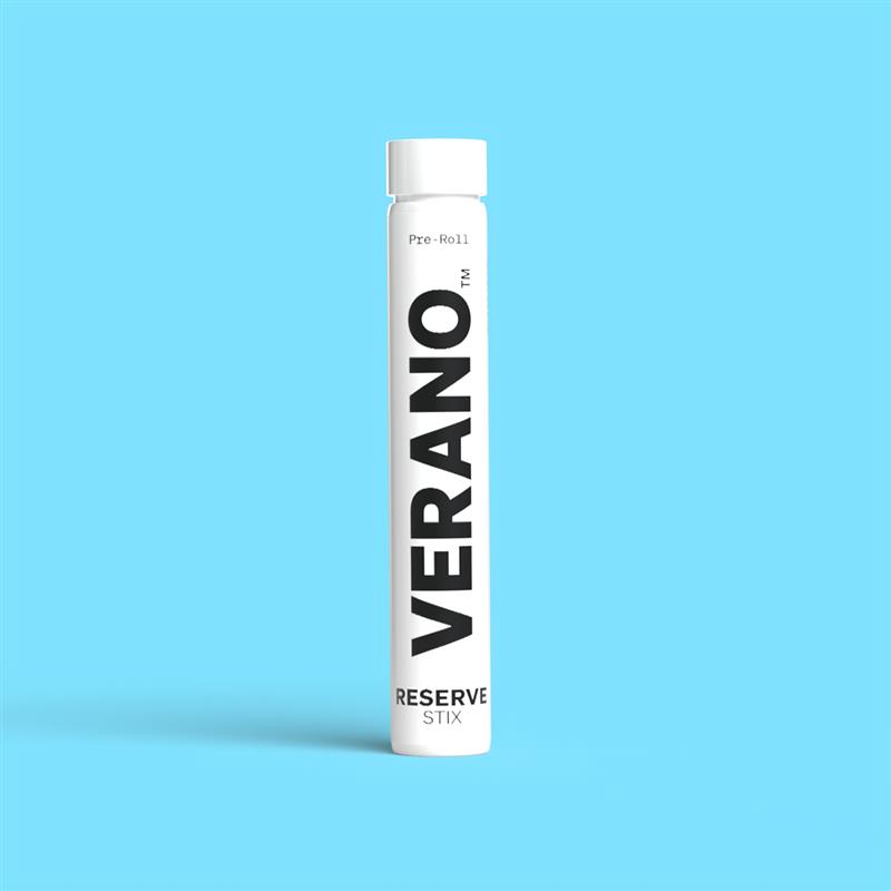 Photograph of product: Verano High Roller STIX Lemon Sorbet Infused Pre-Roll 1g