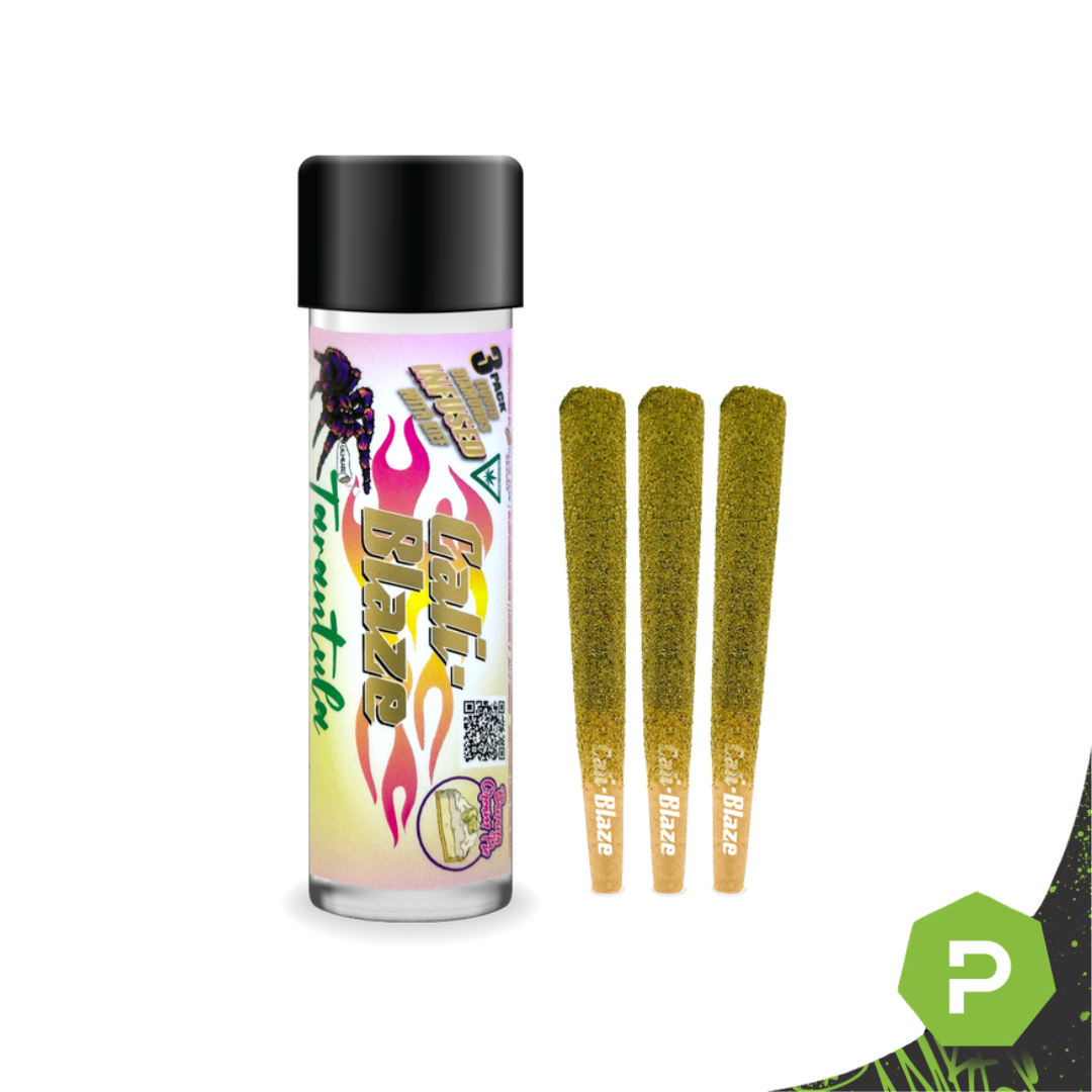 Photograph of product: Cali Blaze Infused Liquid Diamonds 3pk | Banana Cream Pie