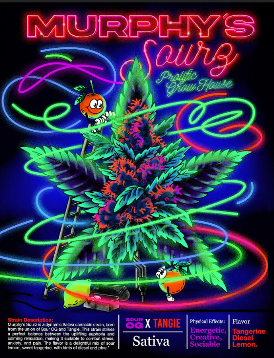 Photograph of product: Prolific Grow Murphy Sourz 1g cart