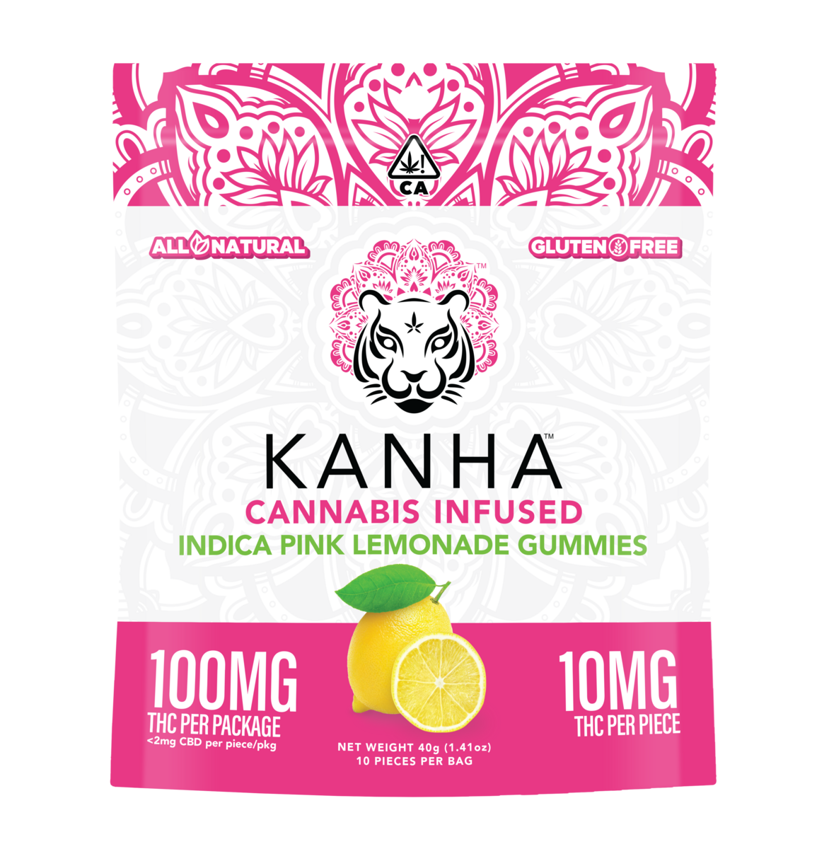 Photograph of product: INDICA - PINK LEMONADE 100MG - KANHA