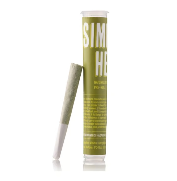 Photograph of product: SIMPLY HERB Joint 1g: Blackberry Moonshine