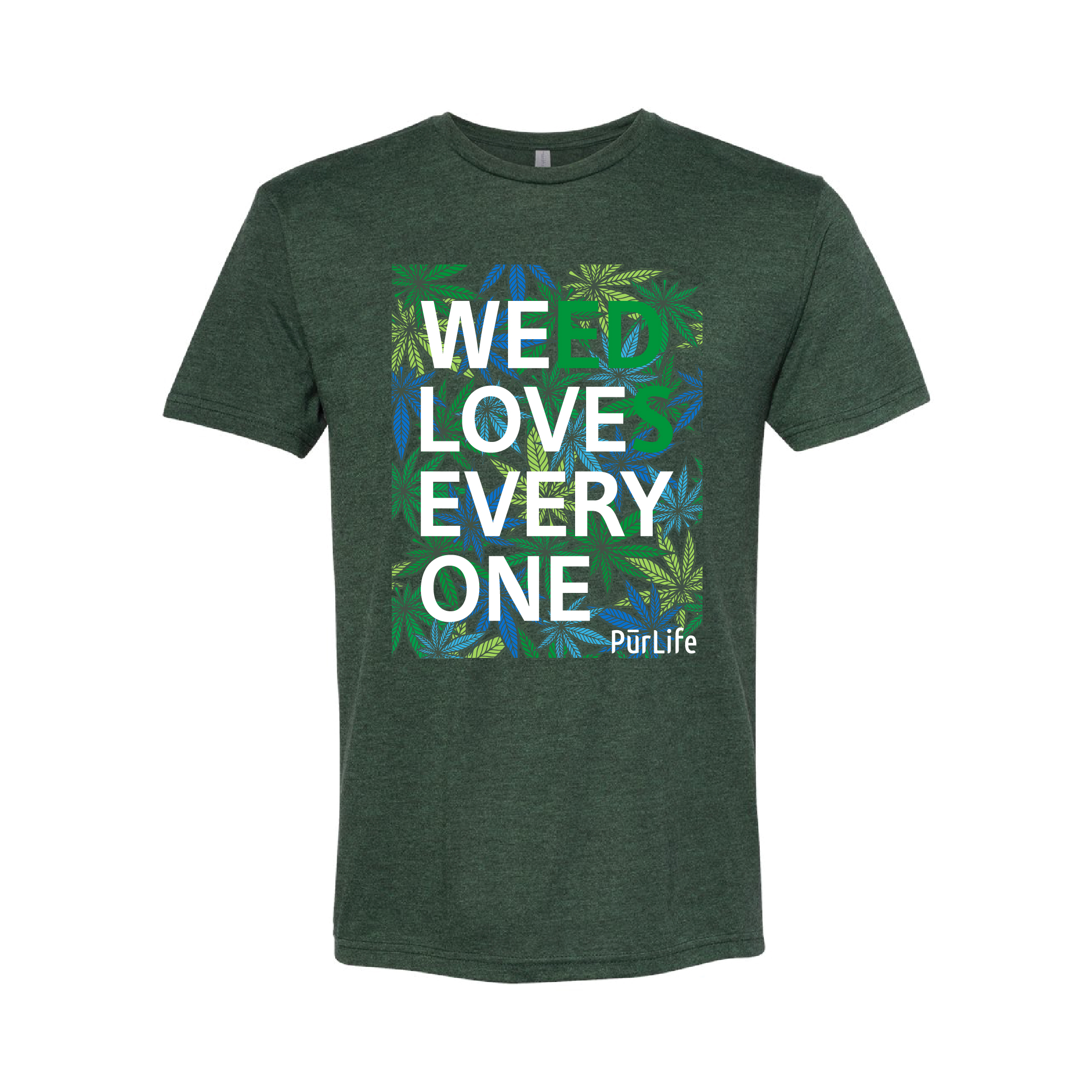Photograph of product: Oui'd Loves Everyone  Forest | Men's Shirt