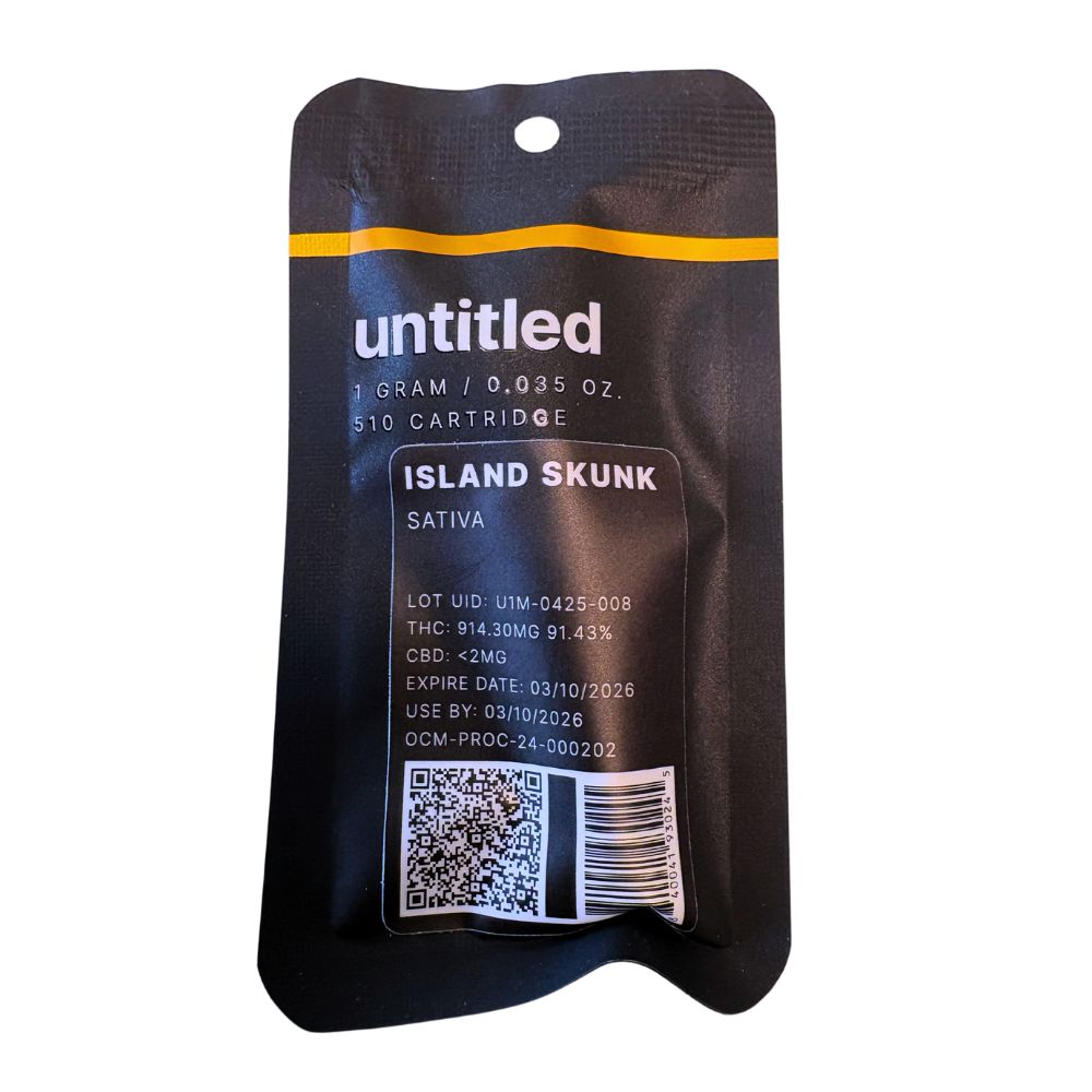 Photograph of Product: Untitled Vape 510 Cartridge - Island Skunk