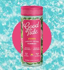 Photograph of product: Good Tide | Guava | Hybrid | Gummies 10pk | 100mg