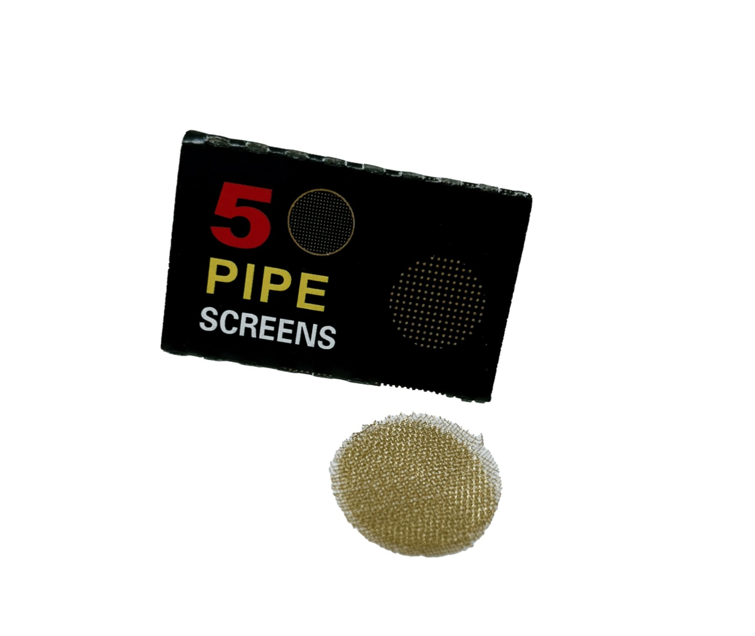 Photograph of product: Brass Pipe Screens- 5-Pack