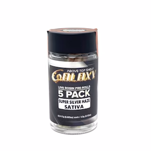 Photograph of product: Galaxy: Super Silver Haze Rosin 5pk