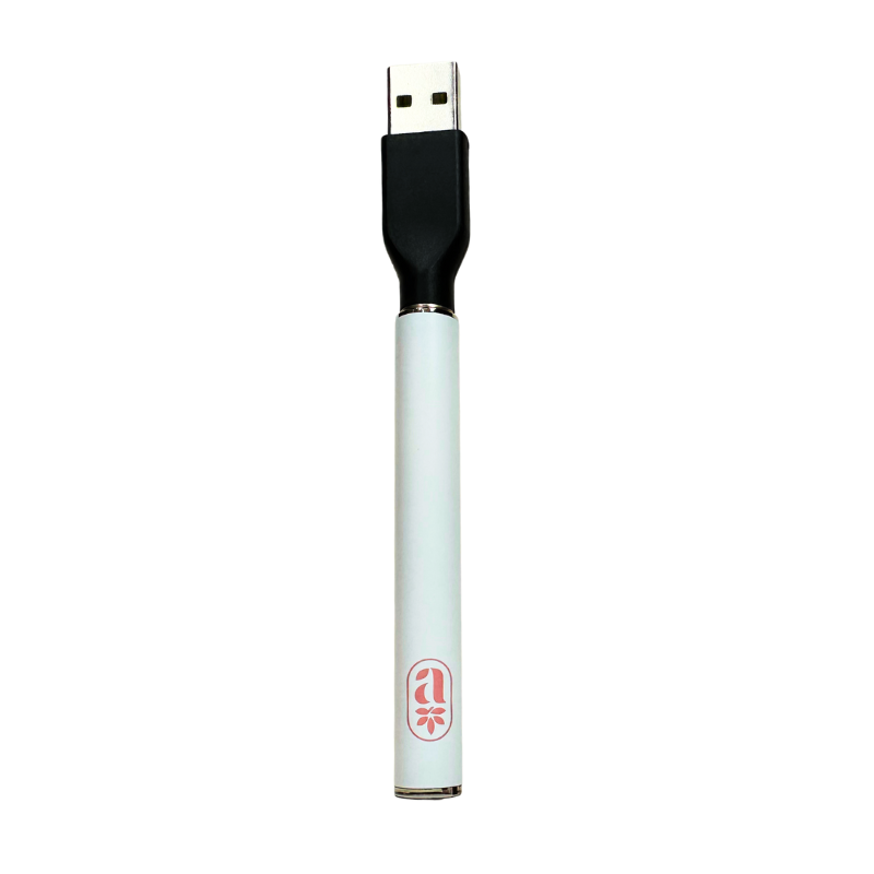 Photograph of product: Alta | 510 Vape Pen Battery | White with Logo