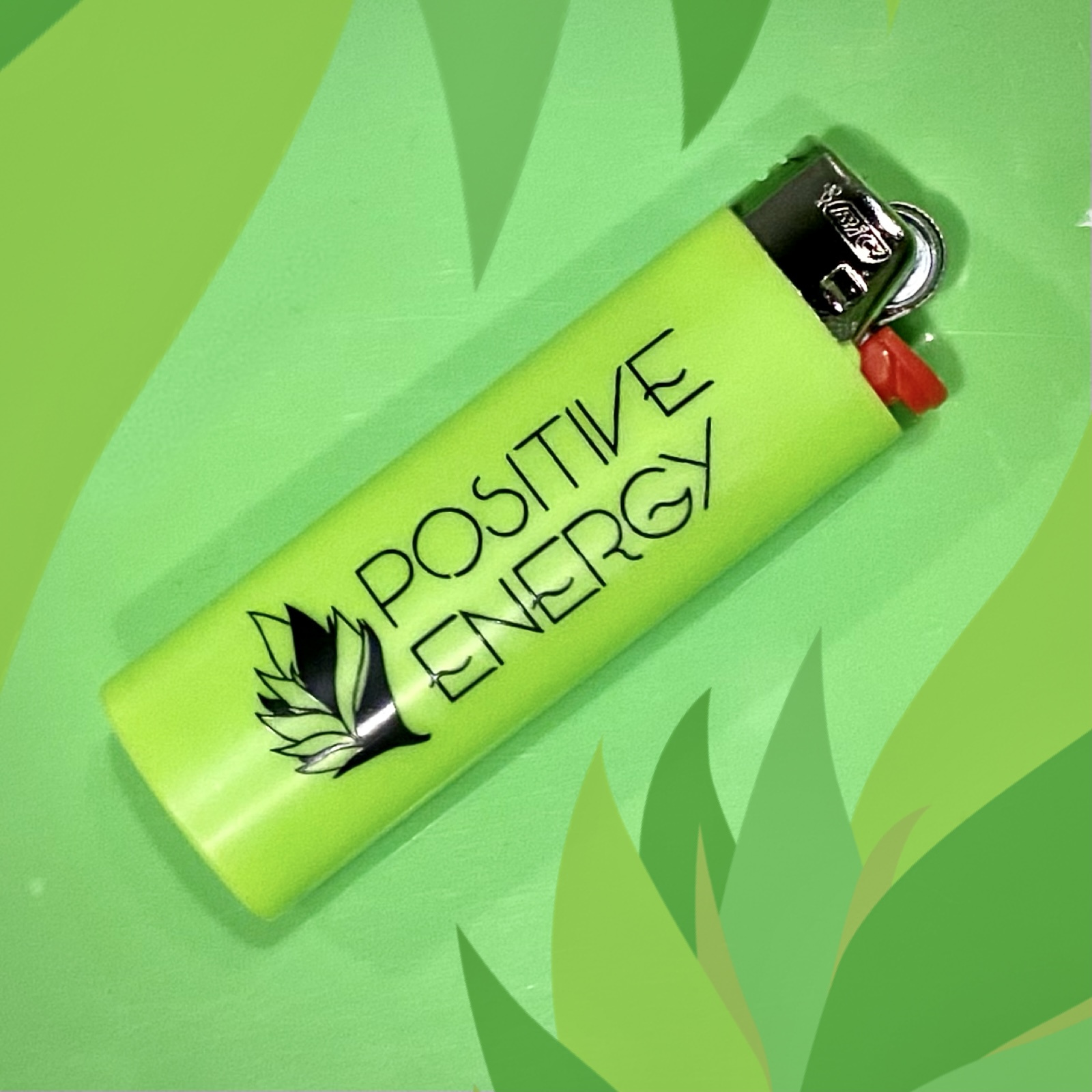 Photograph of product: Positive Energy BIC Lighter