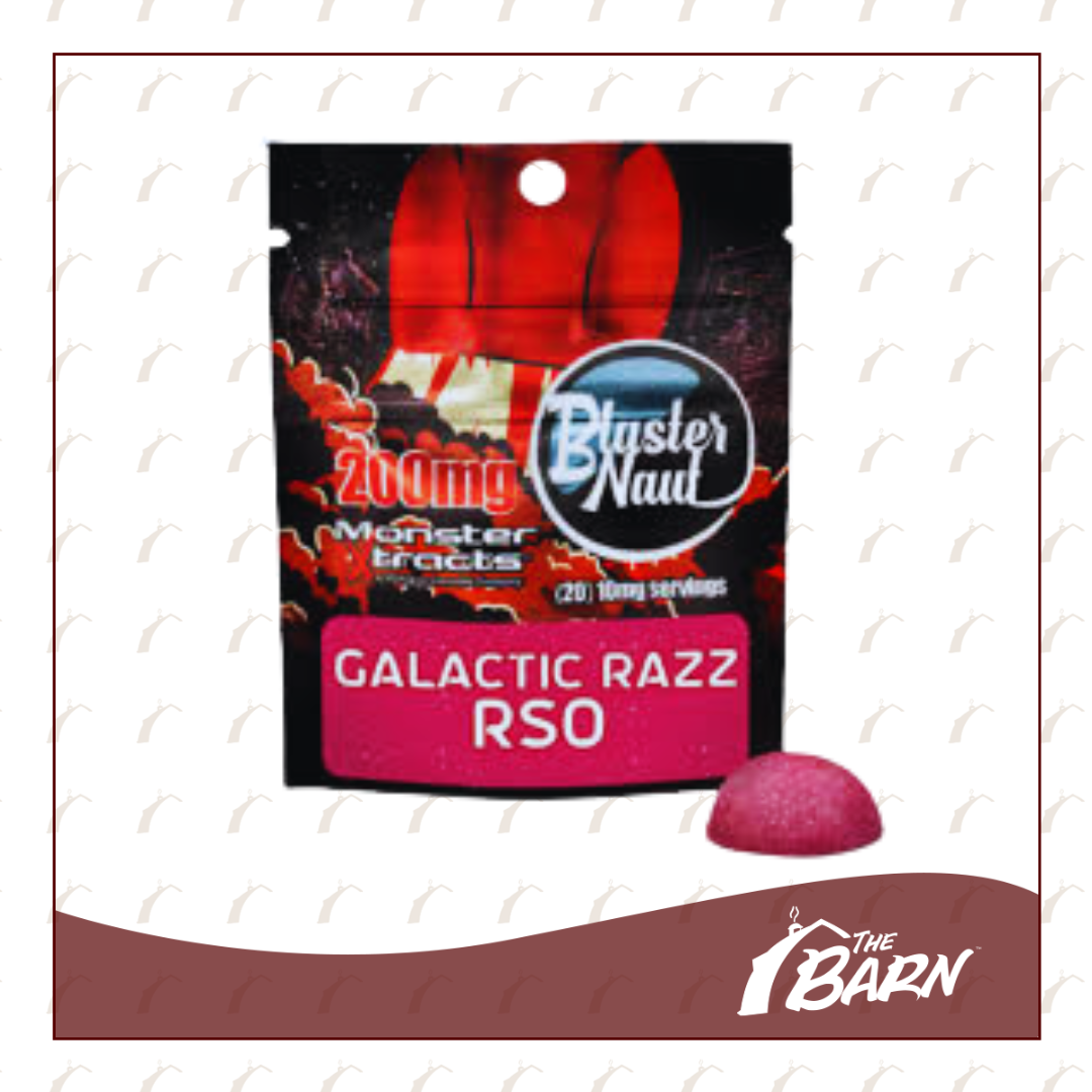 Photograph of product: Monster Blaster Naut 200mg - [RSO] Galactic Razz - REC