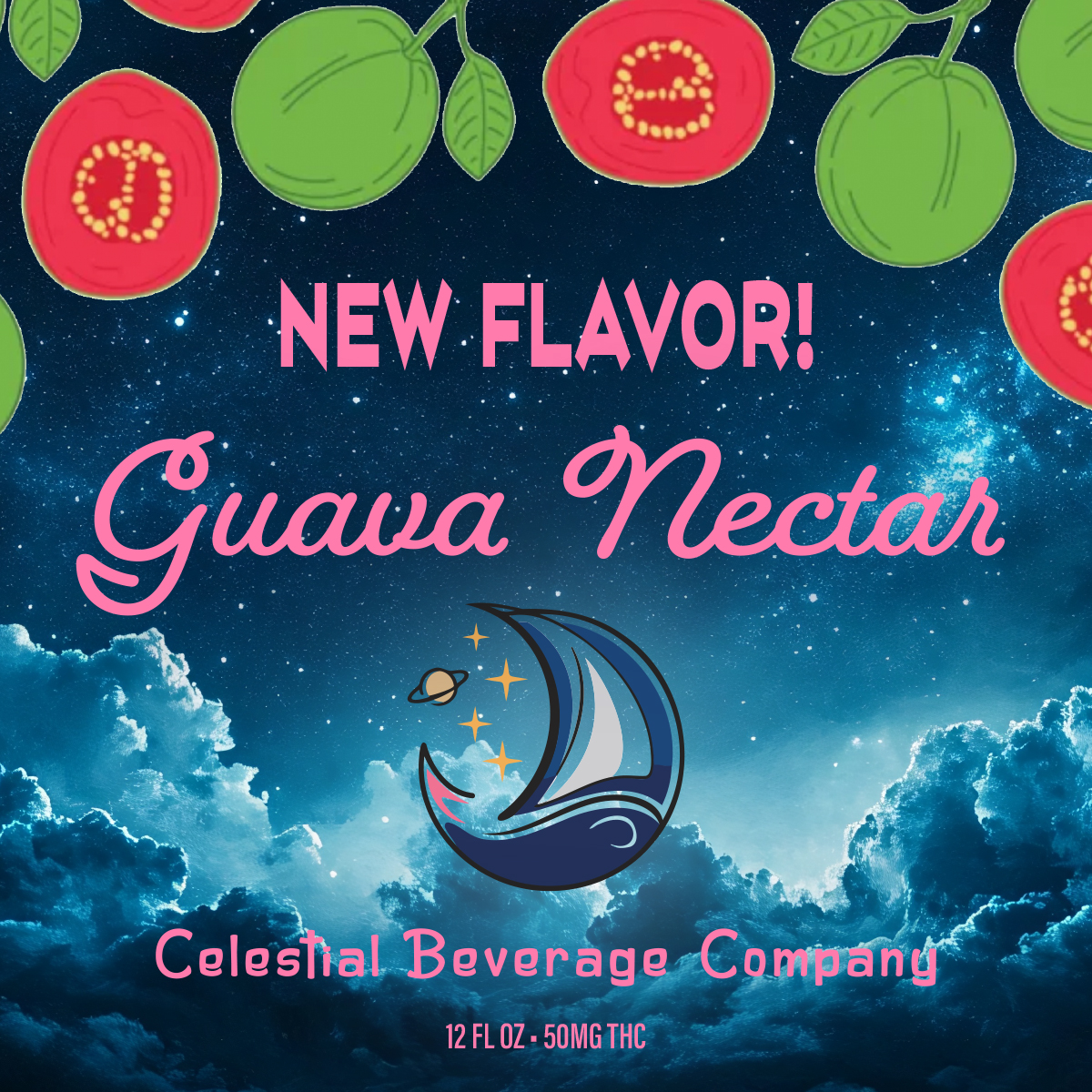 Photograph of product: Celestial Guava Nectar 50mgTH-oui