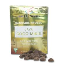 Photograph of product: Triple Phoenix Baked Goods - Java Coco Mini - 200mg