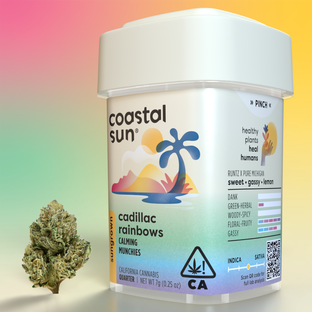 Photograph of product: Coastal Sun | Cadillac Rainbows - 7g