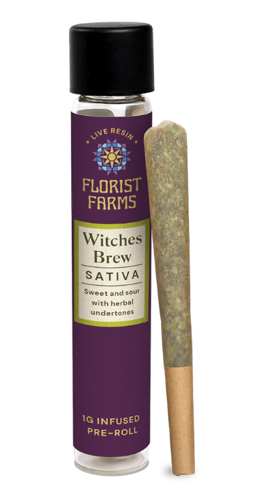 Photograph of product: Florist Farms | Witches Brew | 1g | Infused | Pre-Roll