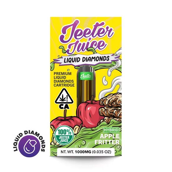 Photograph of product: Apple Fritter Diamonds Vape Cartridge - 