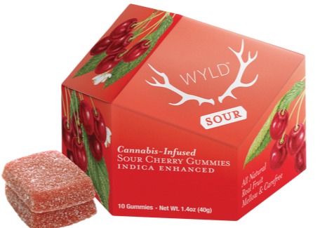 Photograph of product: Wyld | Sour Cherry (I) 10pc/100mg Gummies