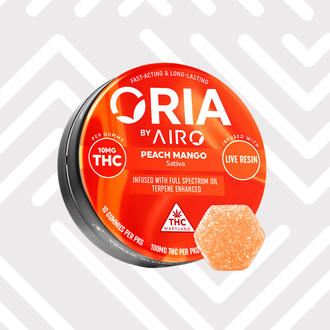 Photograph of product: Peach Mango Gummies - 100mg