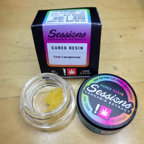 Photograph of product: Sessions Cured Resin: Banana Split - 