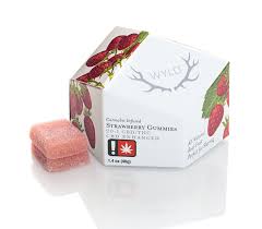 Photograph of product: Wyld - Strawberry 20:1 CBD/TH-oui Gummy