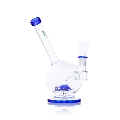 Photograph of product: Hemper | Sea Turtle Bong 7" - Blue