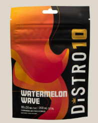Photograph of product: Distro 10 - Watermelon Wave - 200mg