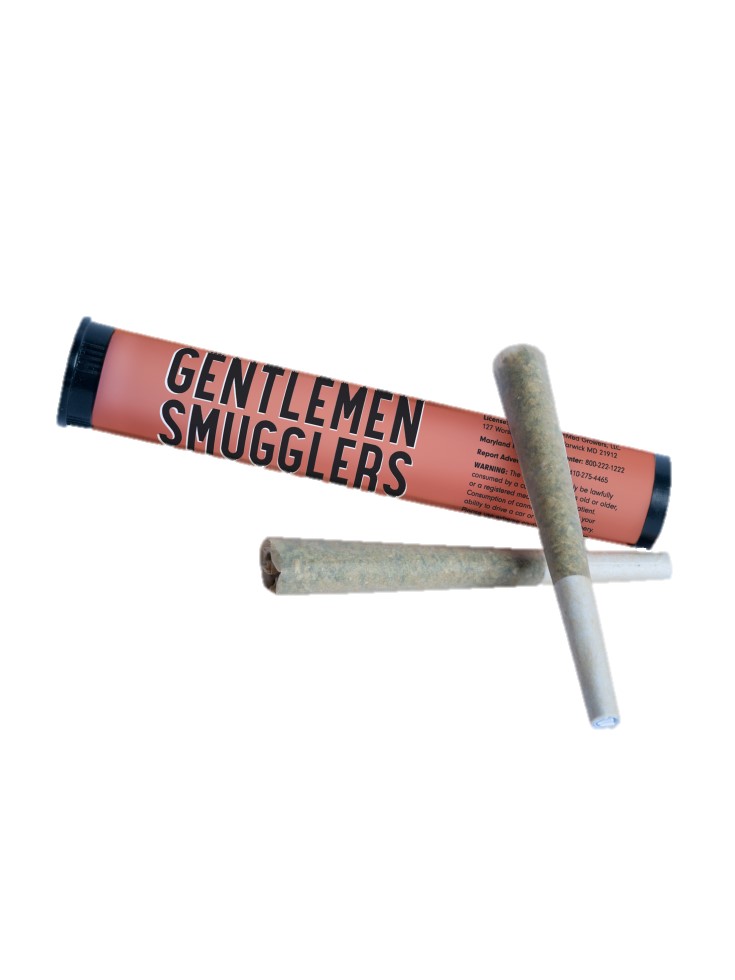 Photograph of product: 1g Strawberry Cough Pre-Roll 2pk