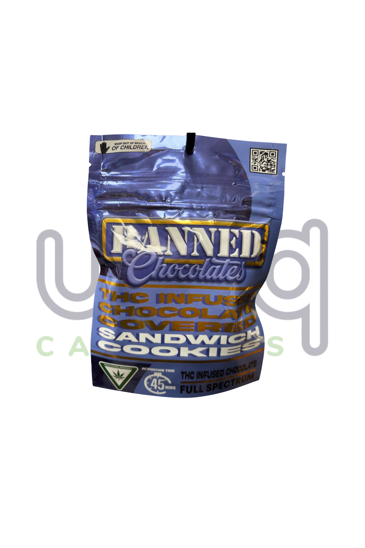 Photograph of product: Edible | Chocolate Covered Sandwich Cookies | 200mg | Banned