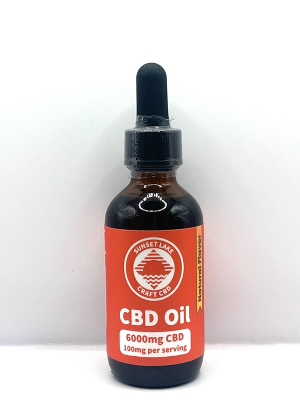 Photograph of product: CBD Full Spectrum Tincture 6000mg